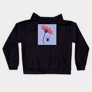 Spider flower Kids Hoodie